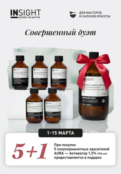 5+1 для мастеров и салонов красоты.