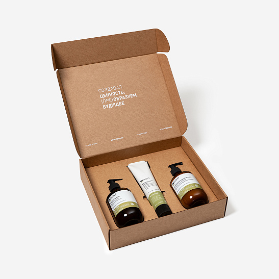 Набор ANTI-FRIZZ (шампунь 350 мл, маска 200 мл, кондиционер 350 мл)