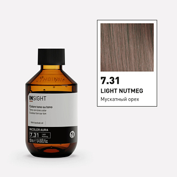 Краска для волос AURA 7.31 LIGHT NUTMEG (100 мл)