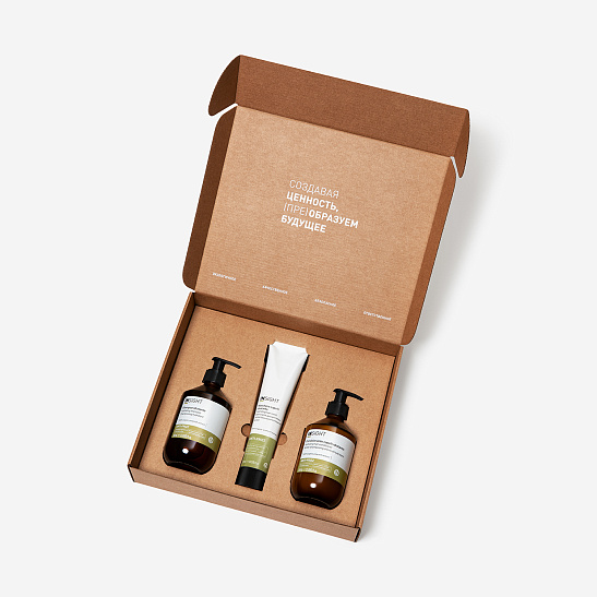 Набор ANTI-FRIZZ (шампунь 350 мл, маска 200 мл, кондиционер 350 мл)