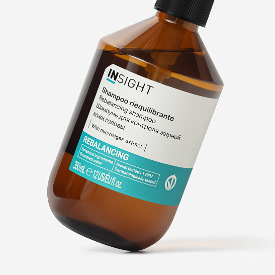 REBALANCING Шампунь для контроля жирной кожи головы 350 мл