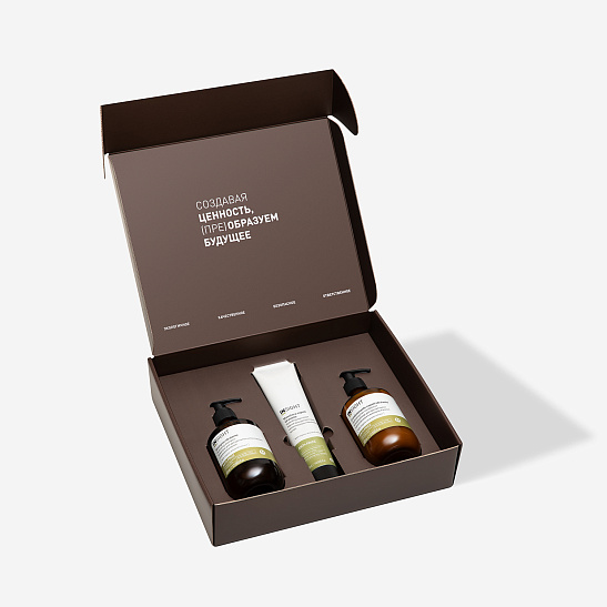 Набор ANTI-FRIZZ (шампунь 350 мл, маска 200 мл, кондиционер 350 мл)