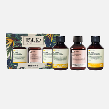 Набор TRAVEL BOX DRY HAIR (шампунь и кондиционер 100 мл + гель для тела 100 мл)