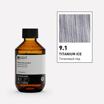 Краска для волос AURA 9.1 TITANIUM ICE (100 мл)