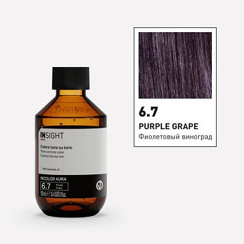 Краска для волос AURA 6.7 PURPLE GRAPE (100 мл)